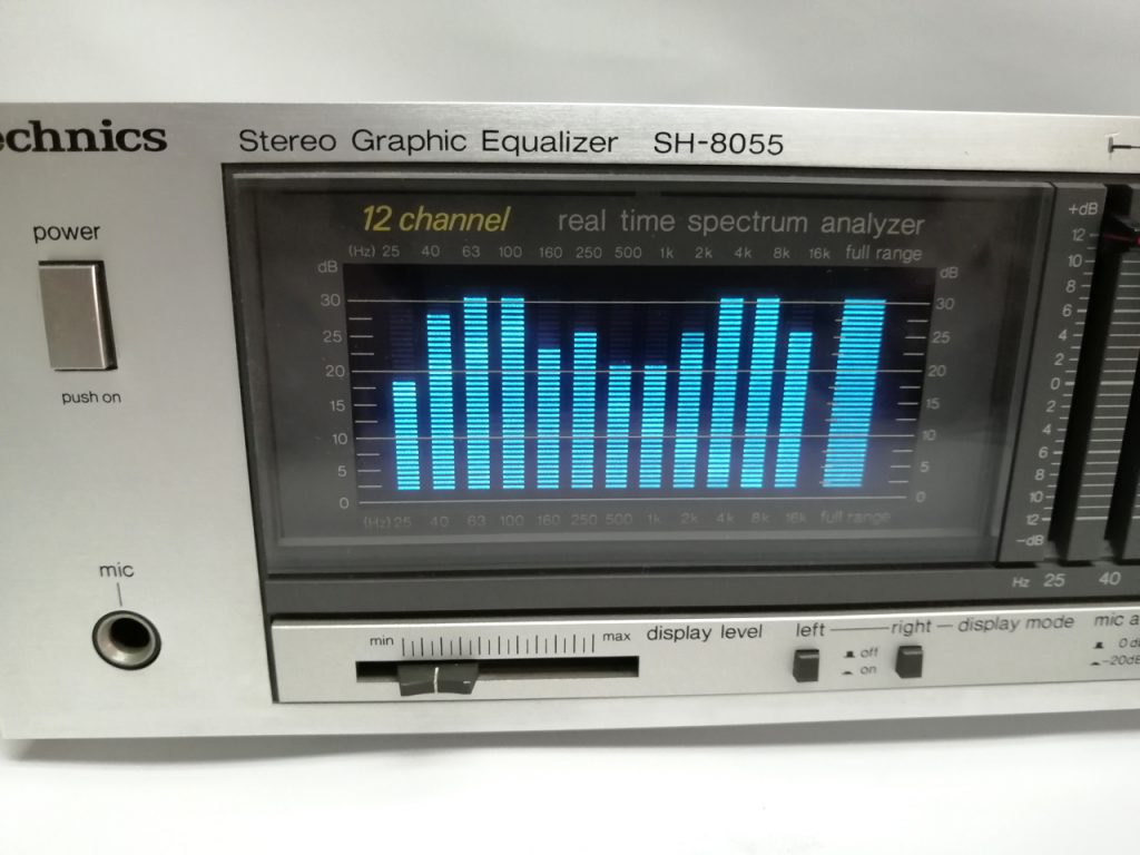 tetraedro despierta Antemano Ecualizador Technics SH-8065 – Mundo Análogo – Venta y reparación de  equipos HIFI vintage, equipos de alta fidelidad Chile, audio hifi, audio  vintage, equipos vintage usados, sonido hifi, reparación equipos vintage,  Marantz