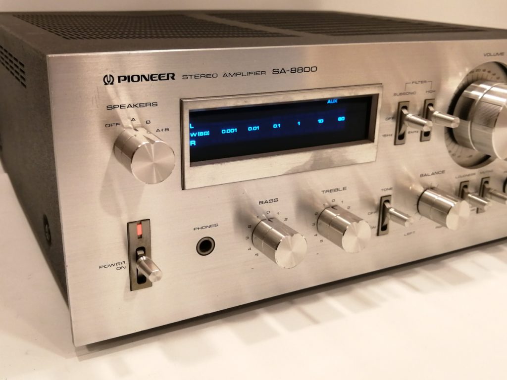 Amplificador Pioneer SA-8800 – Mundo Análogo – Venta y reparación de  equipos HIFI vintage, equipos de alta fidelidad Chile, audio hifi, audio  vintage, equipos vintage usados, sonido hifi, reparación equipos vintage,  Marantz